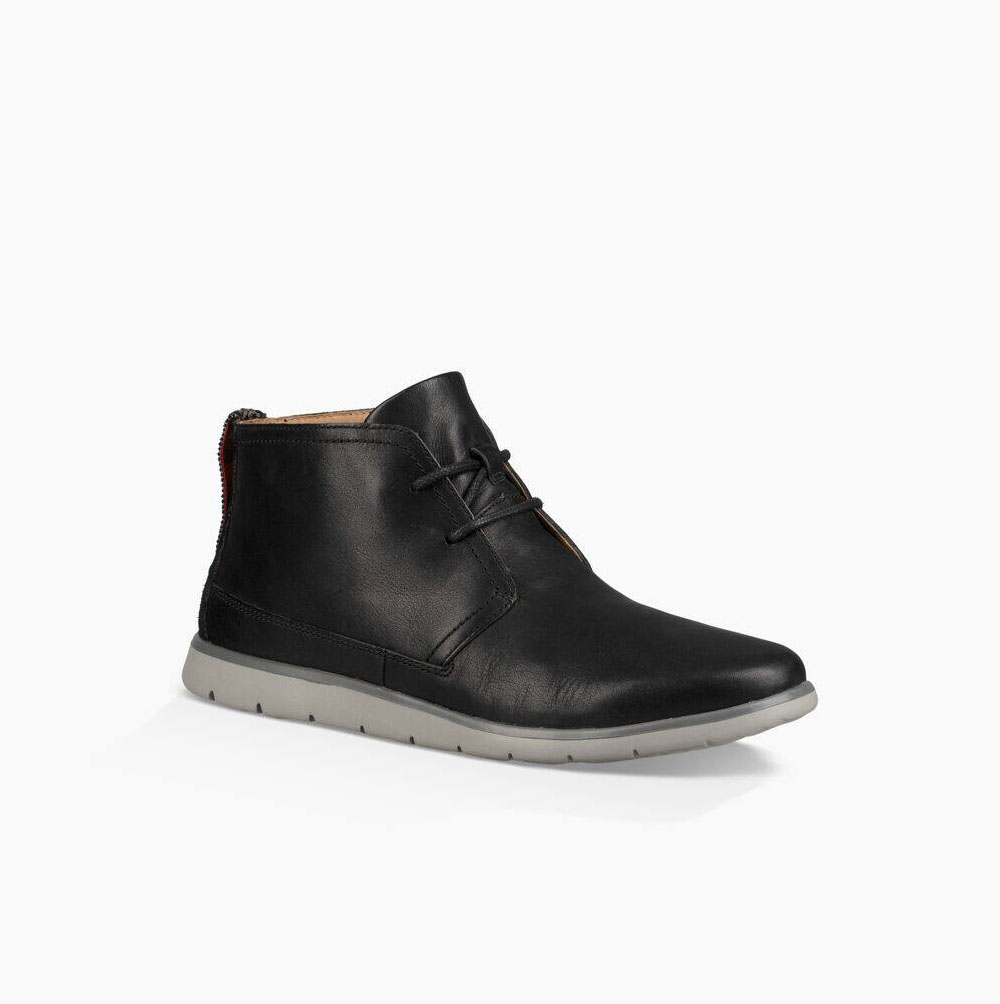 UGG Freamon Weather Chukka Schnürstiefel Herren Schwarz Schweiz | G50YOA7N