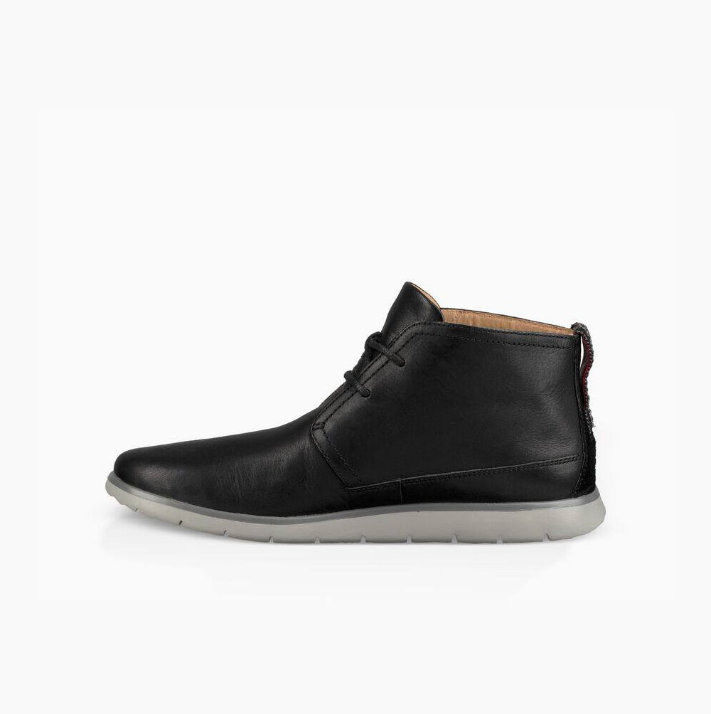 UGG Freamon Weather Chukka Schnürstiefel Herren Schwarz Schweiz | G50YOA7N