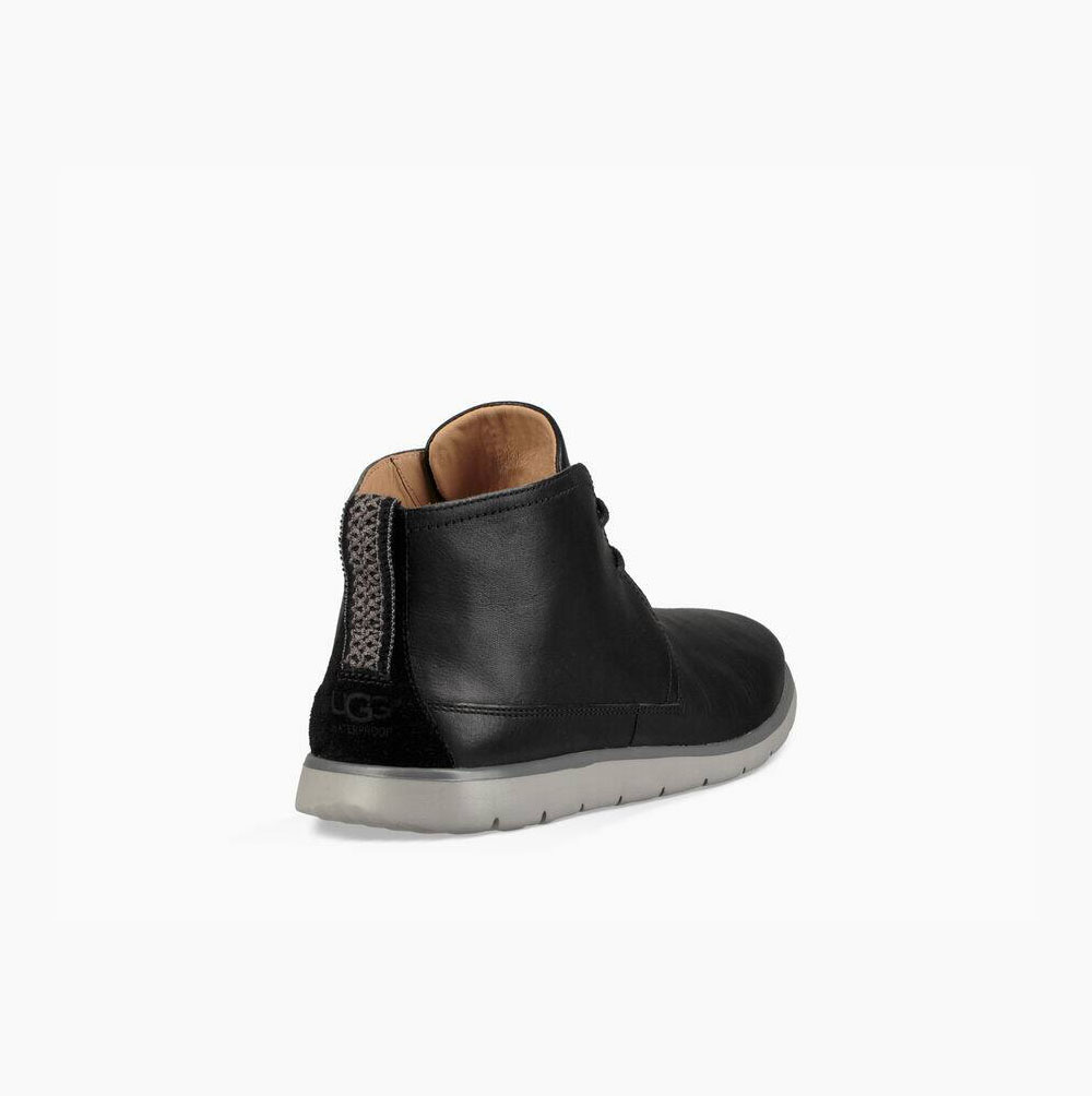 UGG Freamon Weather Chukka Schnürstiefel Herren Schwarz Schweiz | G50YOA7N