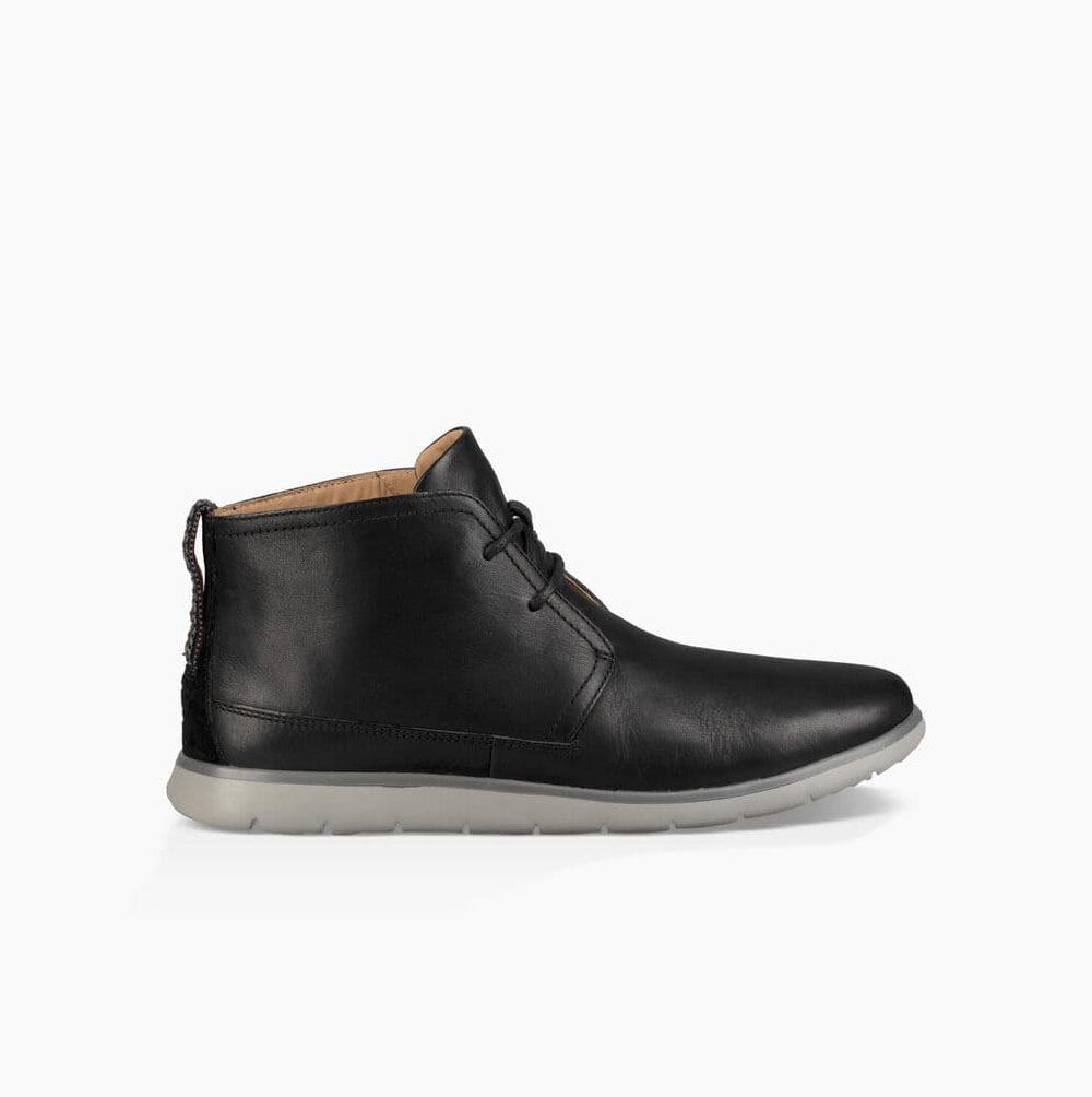 UGG Freamon Weather Chukka Schnürstiefel Herren Schwarz Schweiz | G50YOA7N