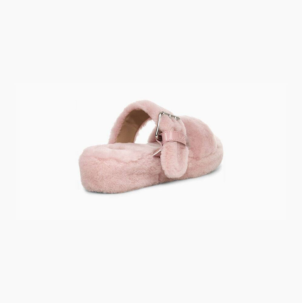 UGG Fuzz Yeah Hausschuhe Plateau Damen Rosa Schweiz | 3KHT2JQ5