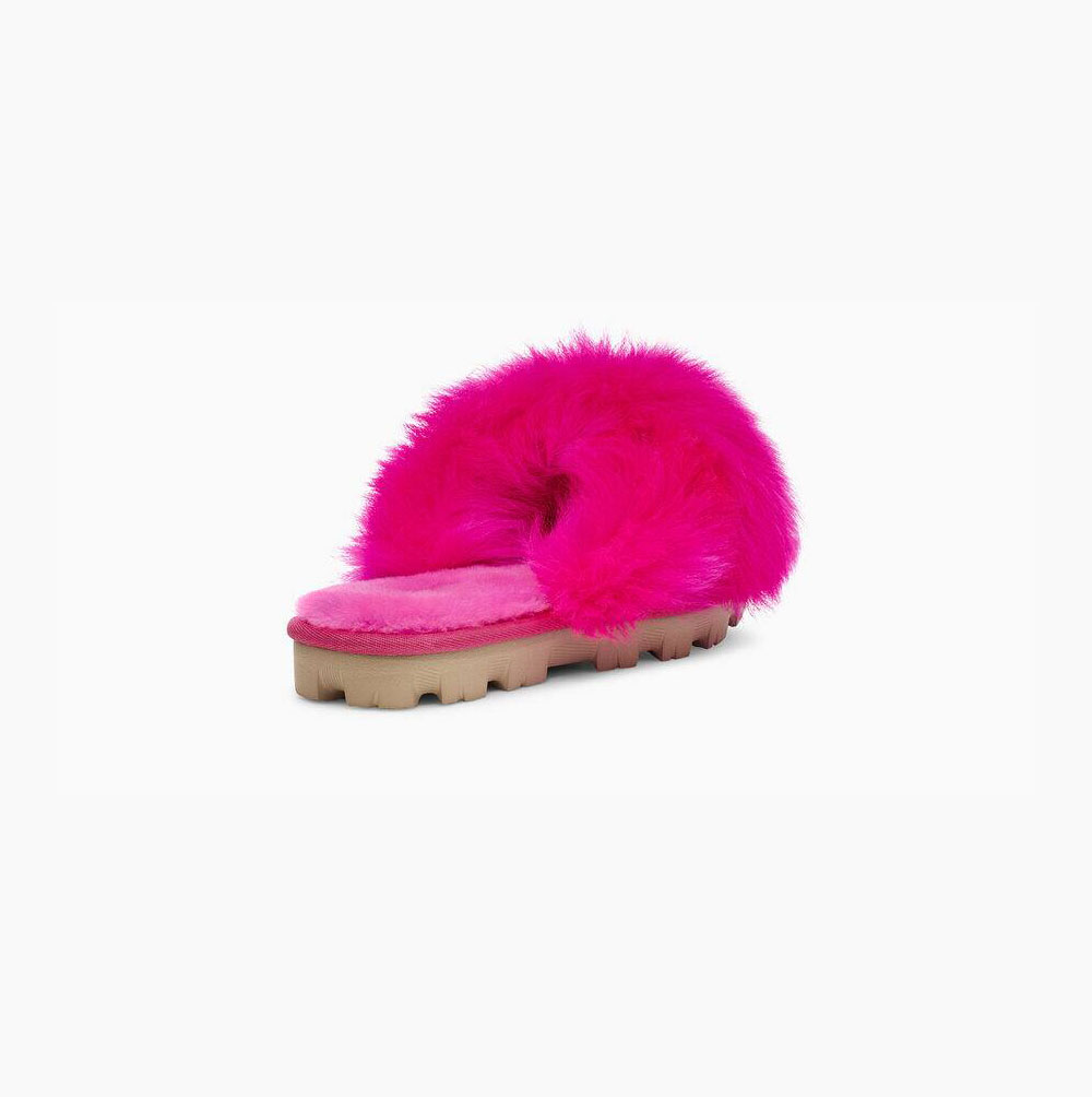 UGG Fuzzalicious Sandalen Damen Rosa Schweiz | OBRKZ85O