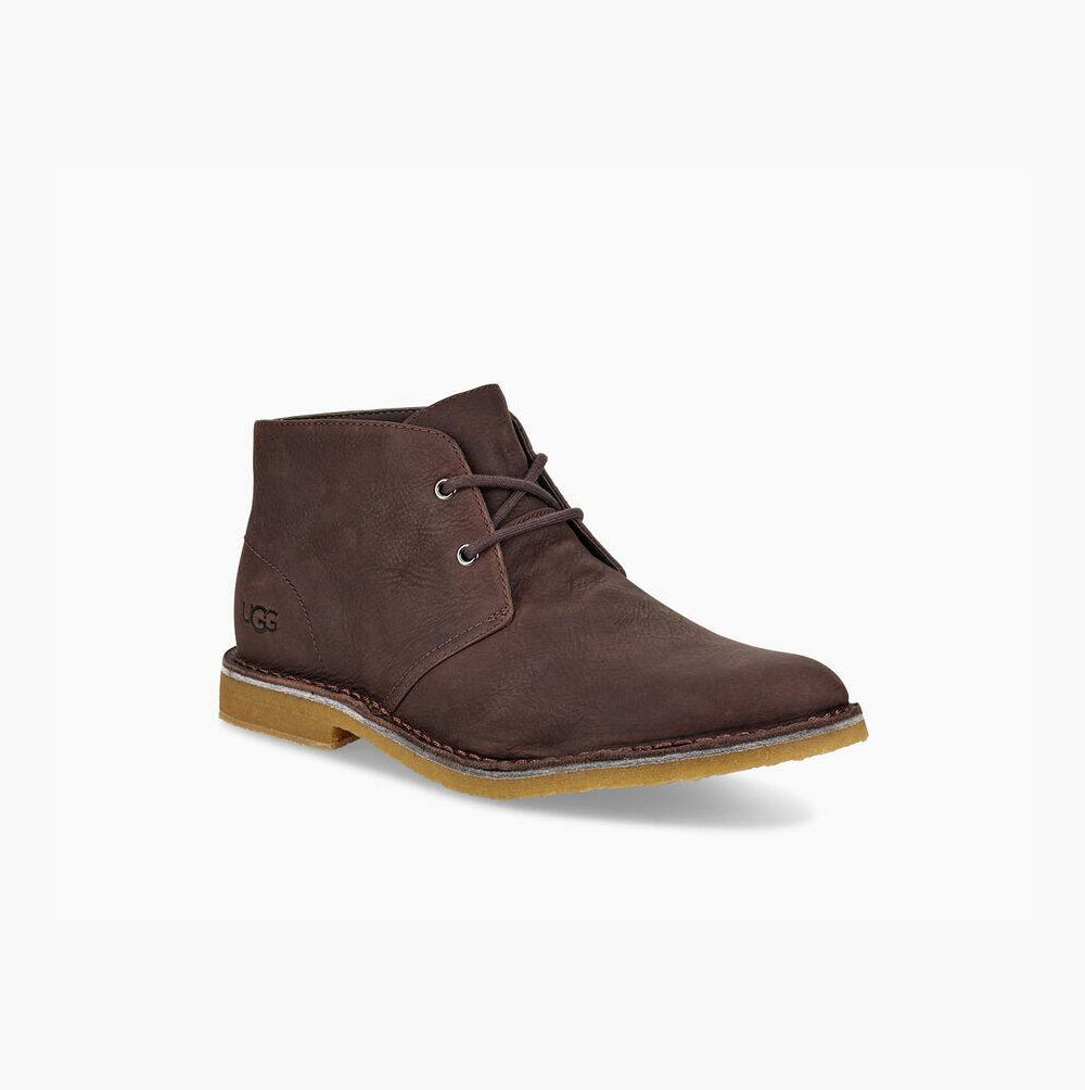 UGG Groveland Chukka Wüstenstiefel Herren Braun Schweiz | 7H61NNOP