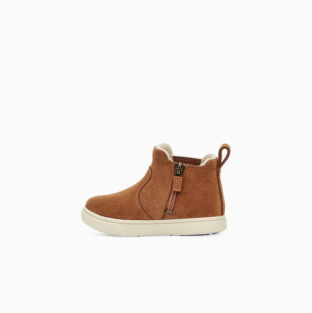 UGG Hamden II Chelsea Boots Kinder Braun Schweiz | I74LTAOV