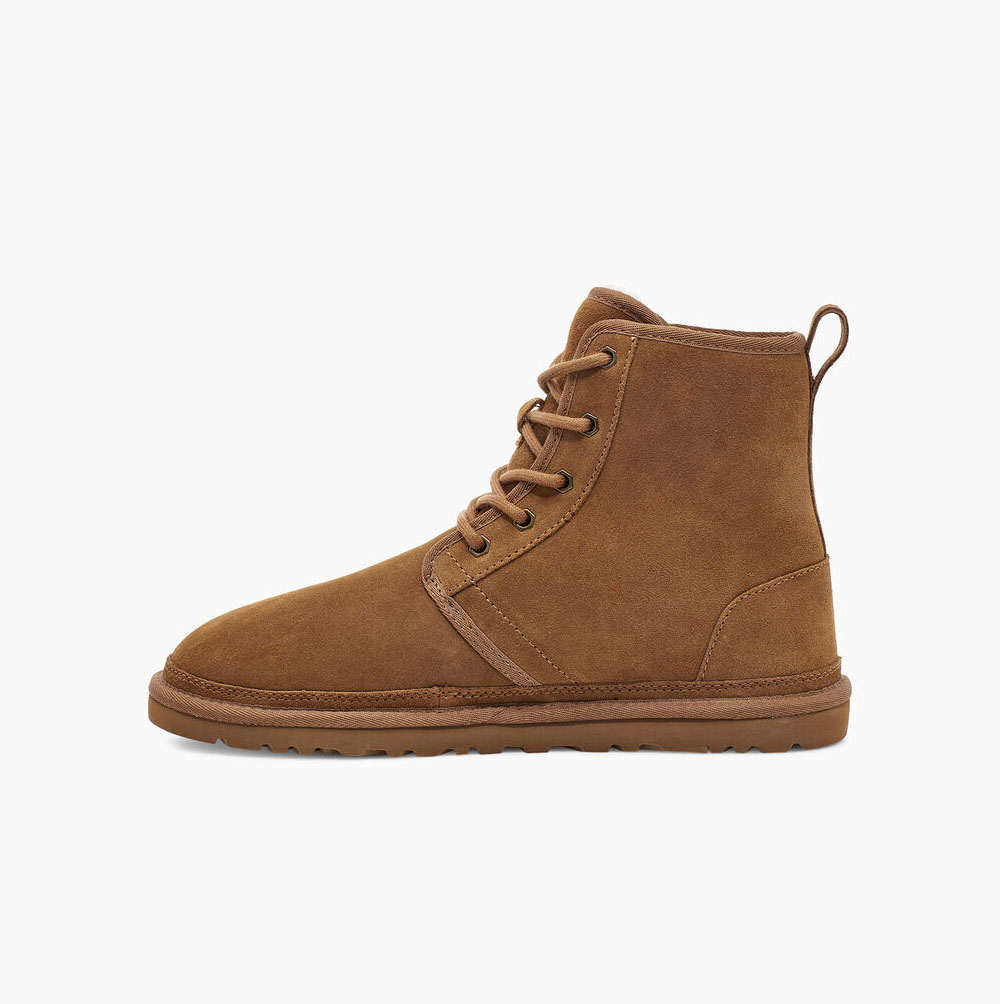 UGG Harkley Schnürstiefel Herren Braun Schweiz | LZE3XEFU