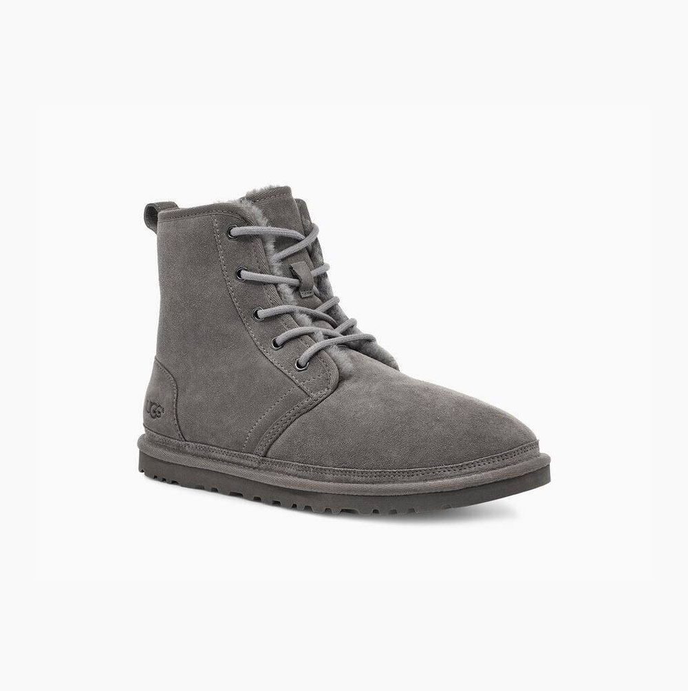 UGG Harkley Schnürstiefel Herren Tiefesgrau Schweiz | YMUIJEE4