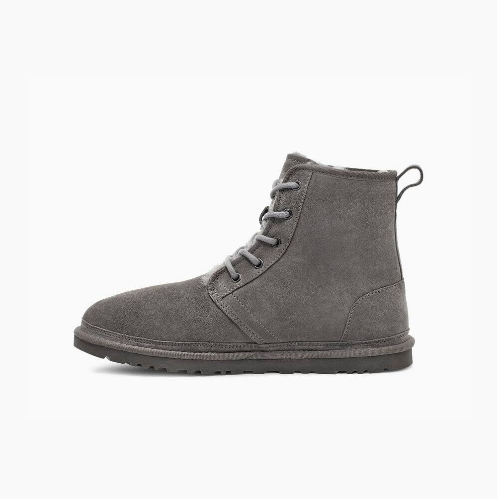 UGG Harkley Schnürstiefel Herren Tiefesgrau Schweiz | YMUIJEE4