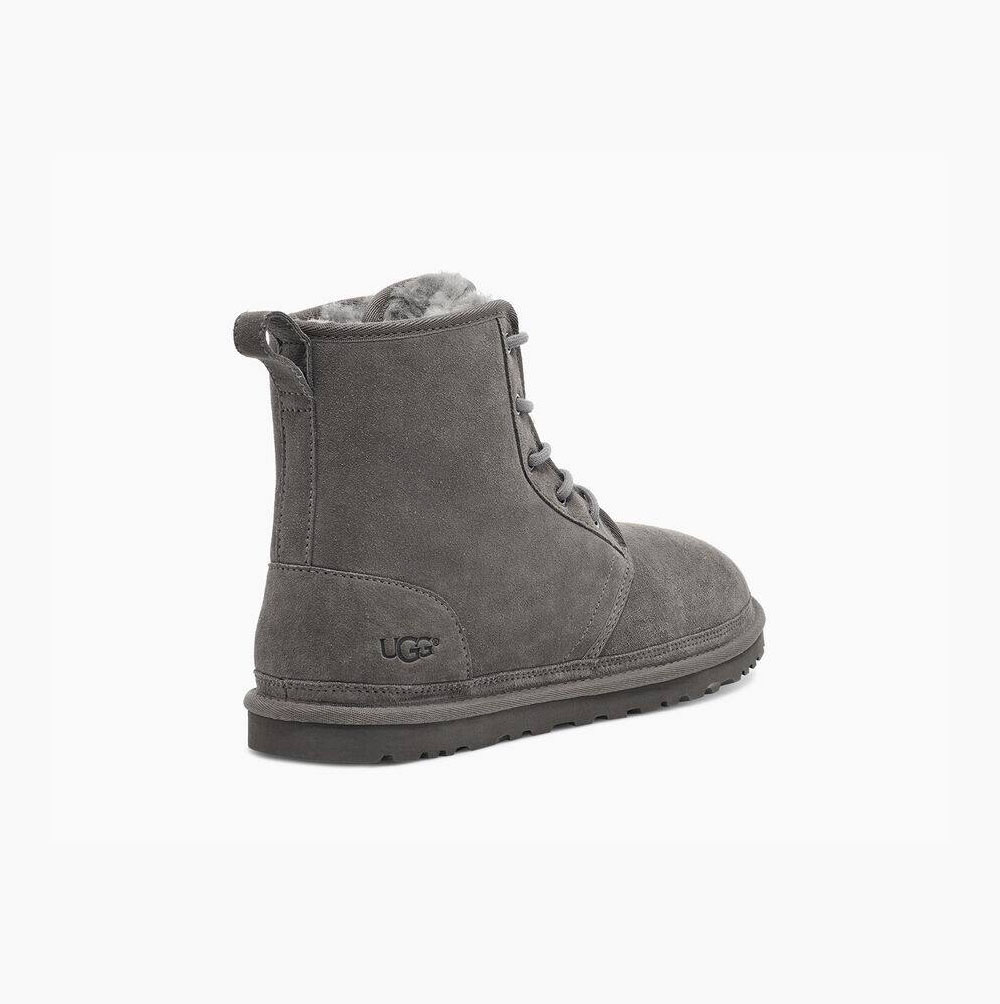 UGG Harkley Schnürstiefel Herren Tiefesgrau Schweiz | YMUIJEE4