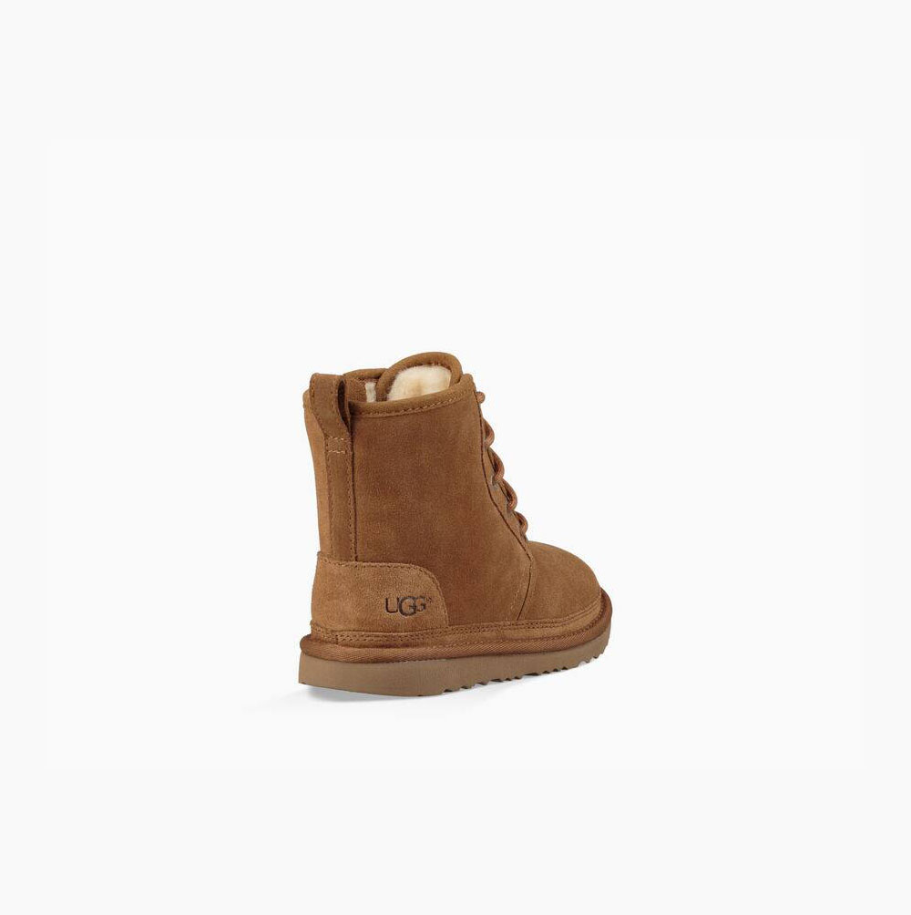 UGG Harkley Schnürstiefel Kinder Braun Schweiz | ALELS2JG