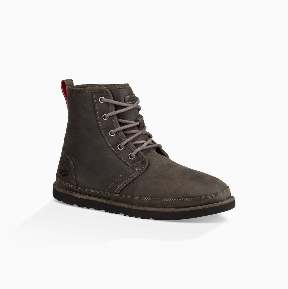 UGG Harkley Weather Schnürstiefel Herren Tiefesgrau Schweiz | BQ7LLBQS