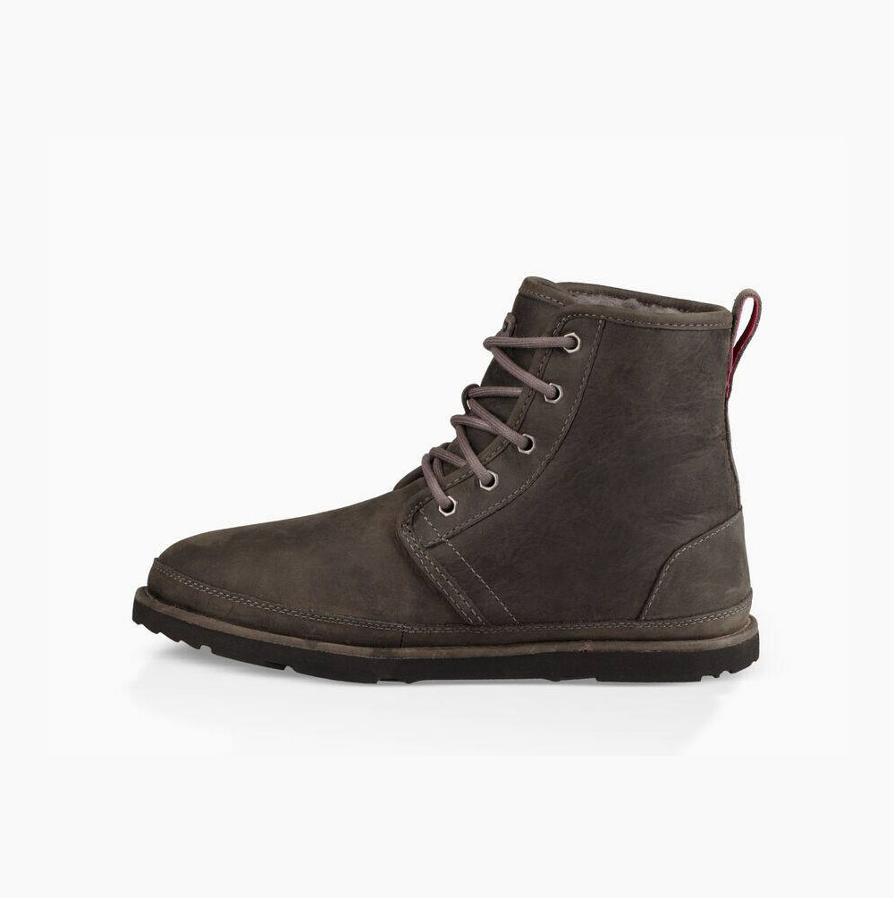 UGG Harkley Weather Schnürstiefel Herren Tiefesgrau Schweiz | BQ7LLBQS