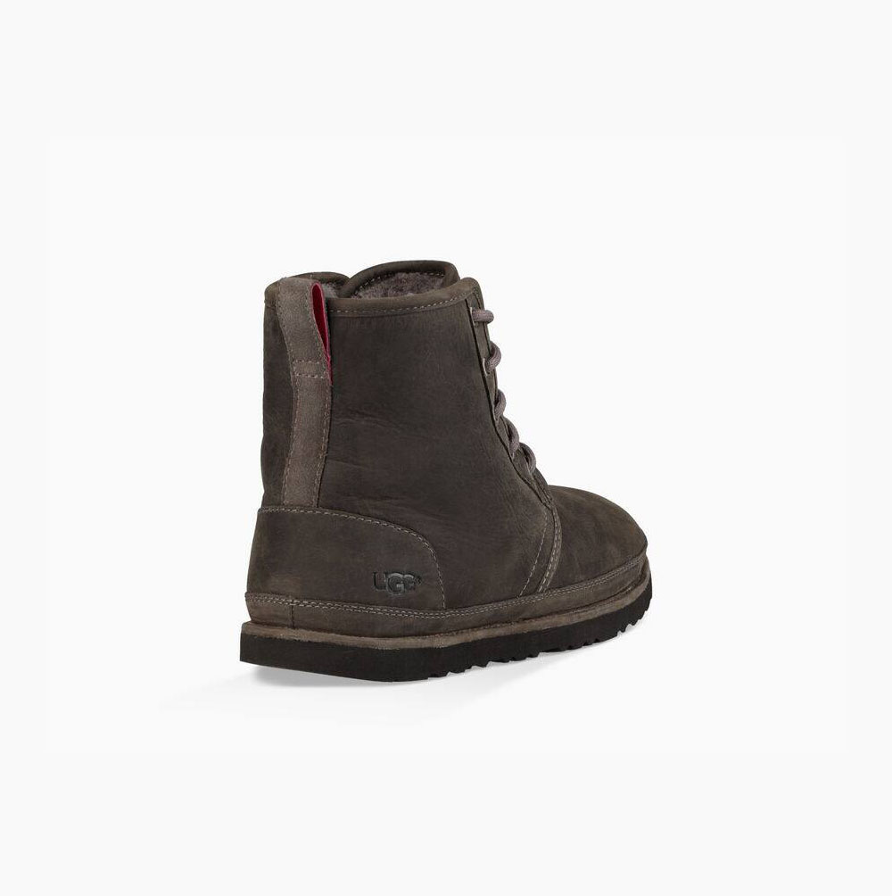 UGG Harkley Weather Schnürstiefel Herren Tiefesgrau Schweiz | BQ7LLBQS