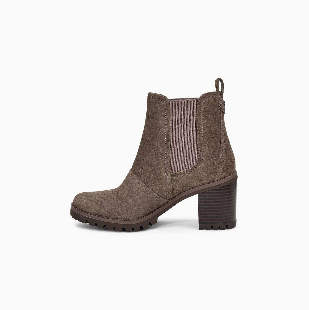 UGG Hazel Stiefel mit Absatz Damen Braun Schweiz | QZV0VOVK