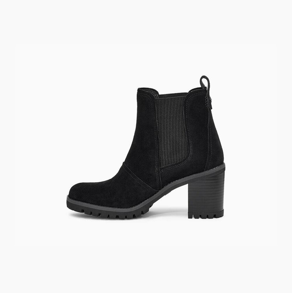 UGG Hazel Stiefel mit Absatz Damen Schwarz Schweiz | PI2EKXBE