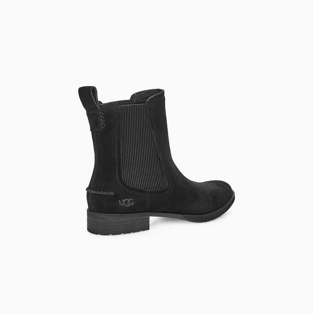 UGG Hillhurst II Chelsea Boots Damen Schwarz Schweiz | S7N8NKQL