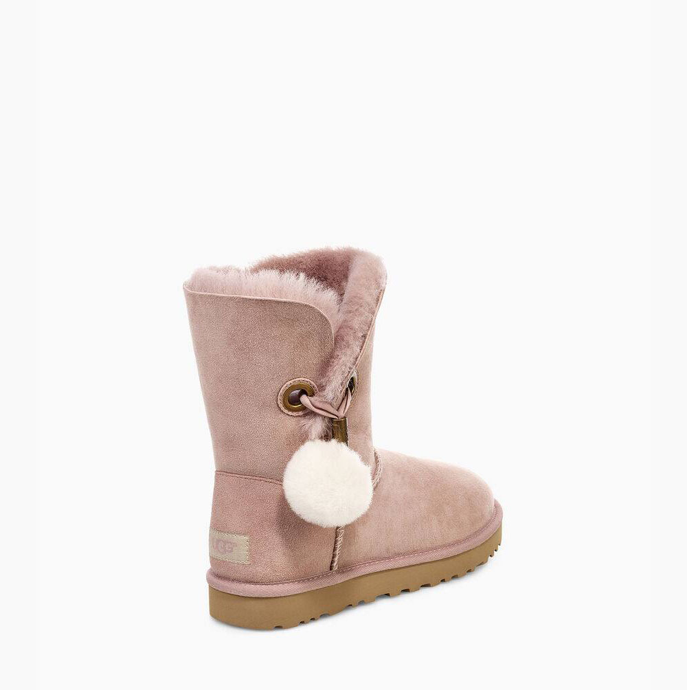 UGG Irina Star Charm Winterstiefel Damen Hellrosa Schweiz | EYOH52CH