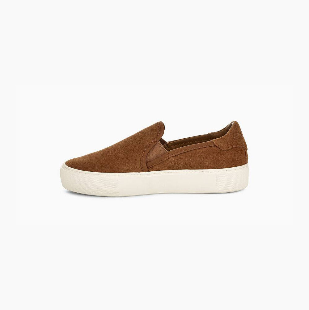 UGG Jass Wildleder Slip-on-sneakers Damen Braun Schweiz | LVY7B8CX