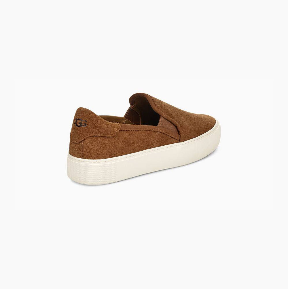 UGG Jass Wildleder Slip-on-sneakers Damen Braun Schweiz | LVY7B8CX