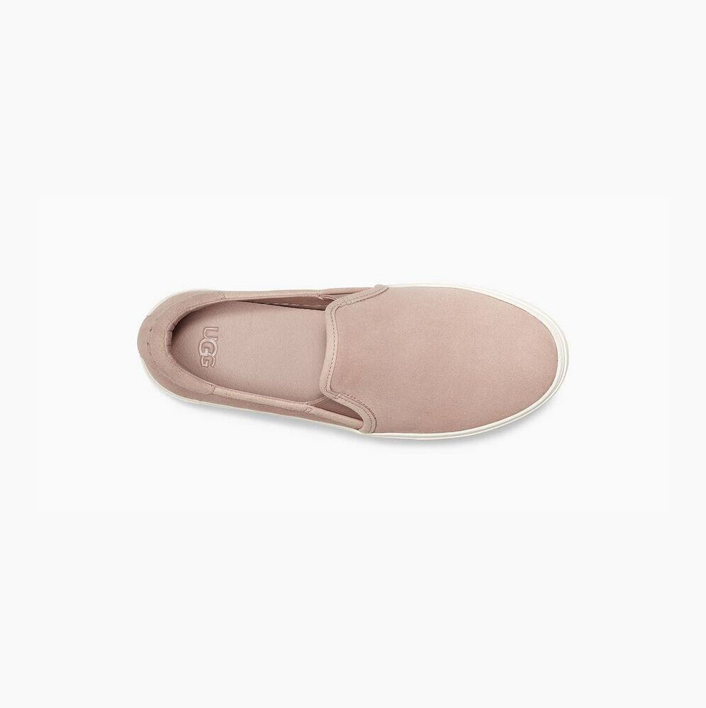 UGG Jass Wildleder Slip-on-sneakers Damen Rosa Schweiz | Q8YKH7NQ