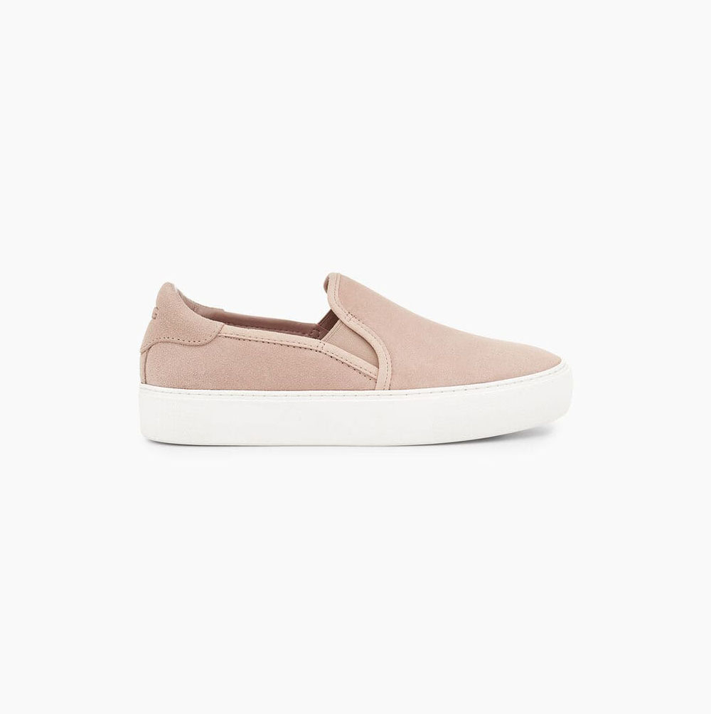 UGG Jass Wildleder Slip-on-sneakers Damen Rosa Schweiz | Q8YKH7NQ