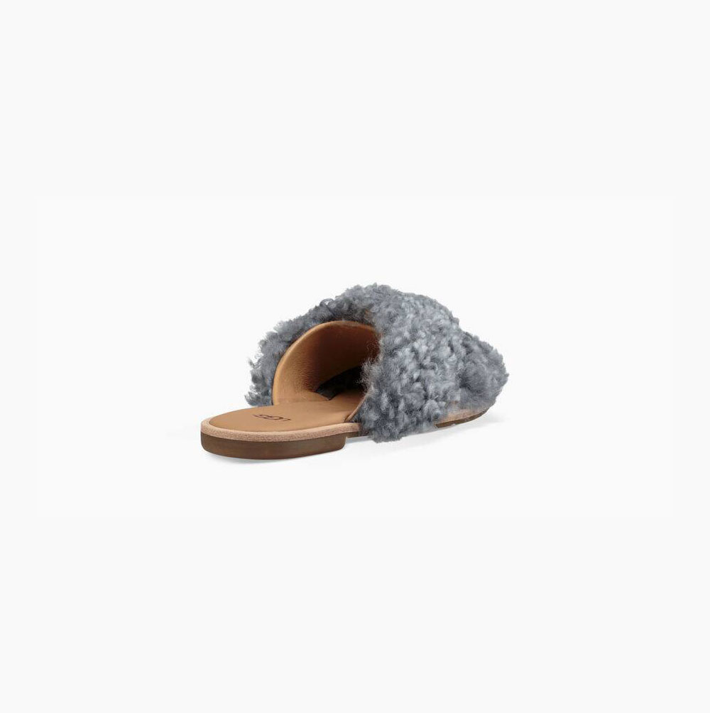 UGG Joni Badelatschen Badelatschen Damen Grau Schweiz | R3LU4XI1