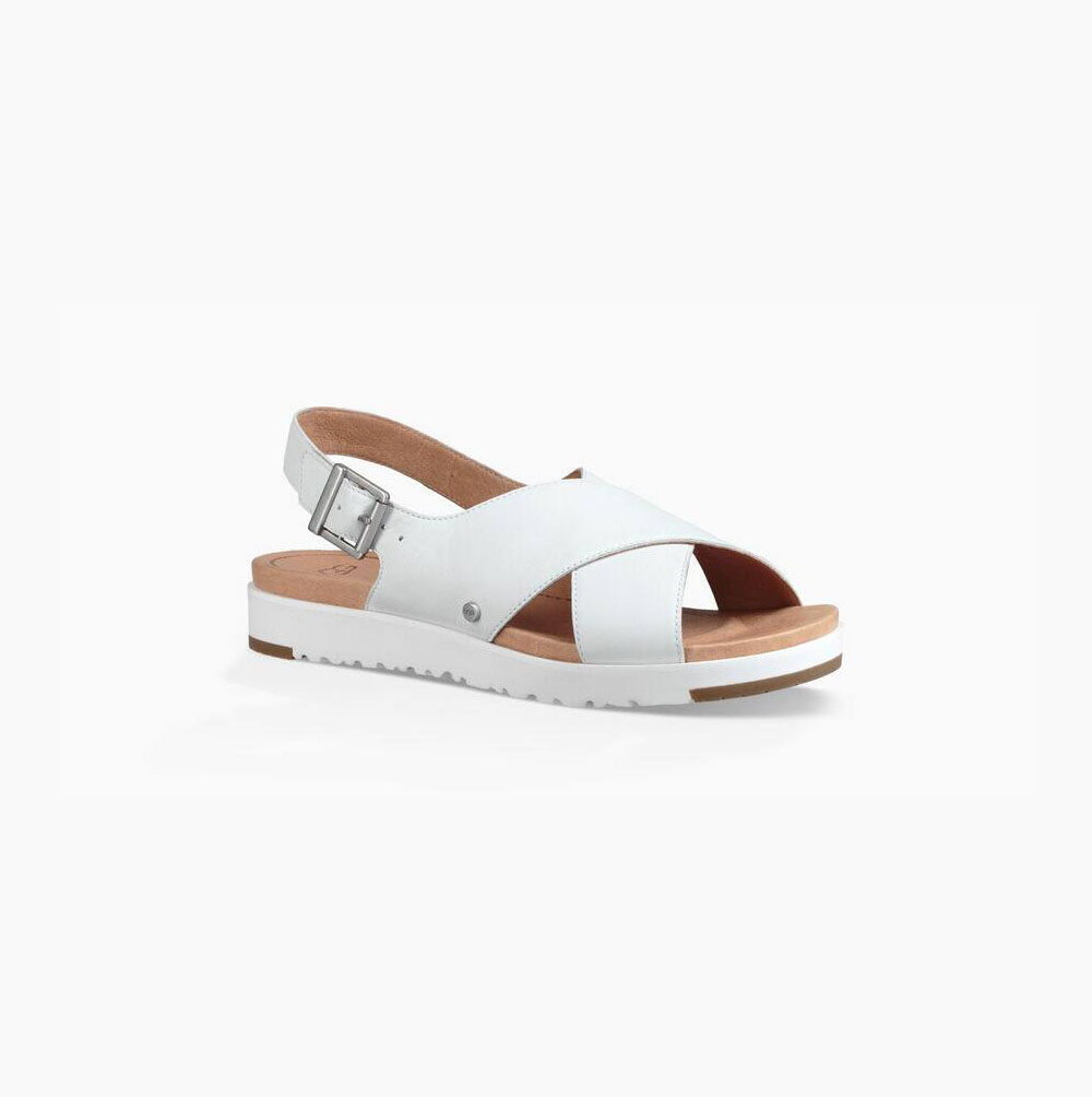 UGG Kamile Sandal Sandalen Damen Weiß Schweiz | VL8NSGZR