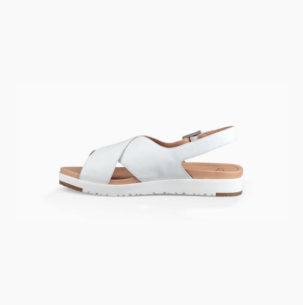 UGG Kamile Sandal Sandalen Damen Weiß Schweiz | VL8NSGZR