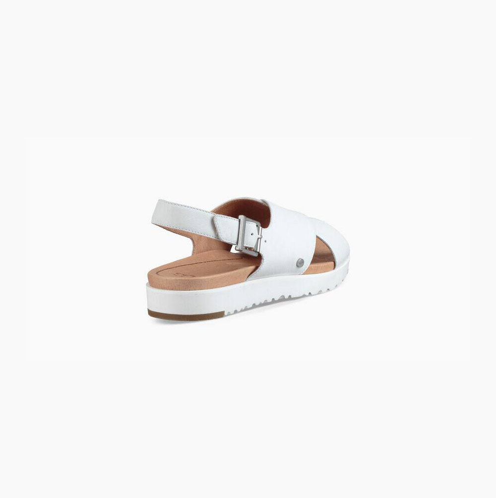 UGG Kamile Sandal Sandalen Damen Weiß Schweiz | VL8NSGZR