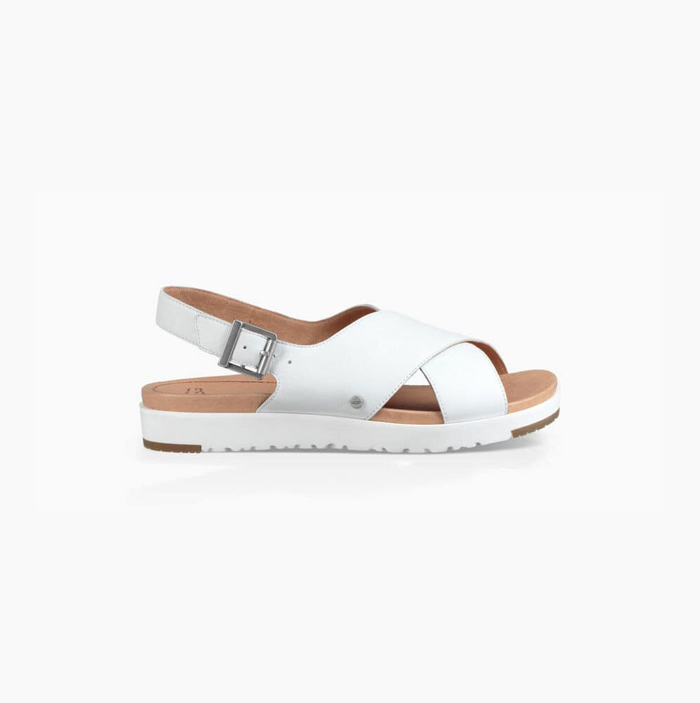 UGG Kamile Sandal Sandalen Damen Weiß Schweiz | VL8NSGZR