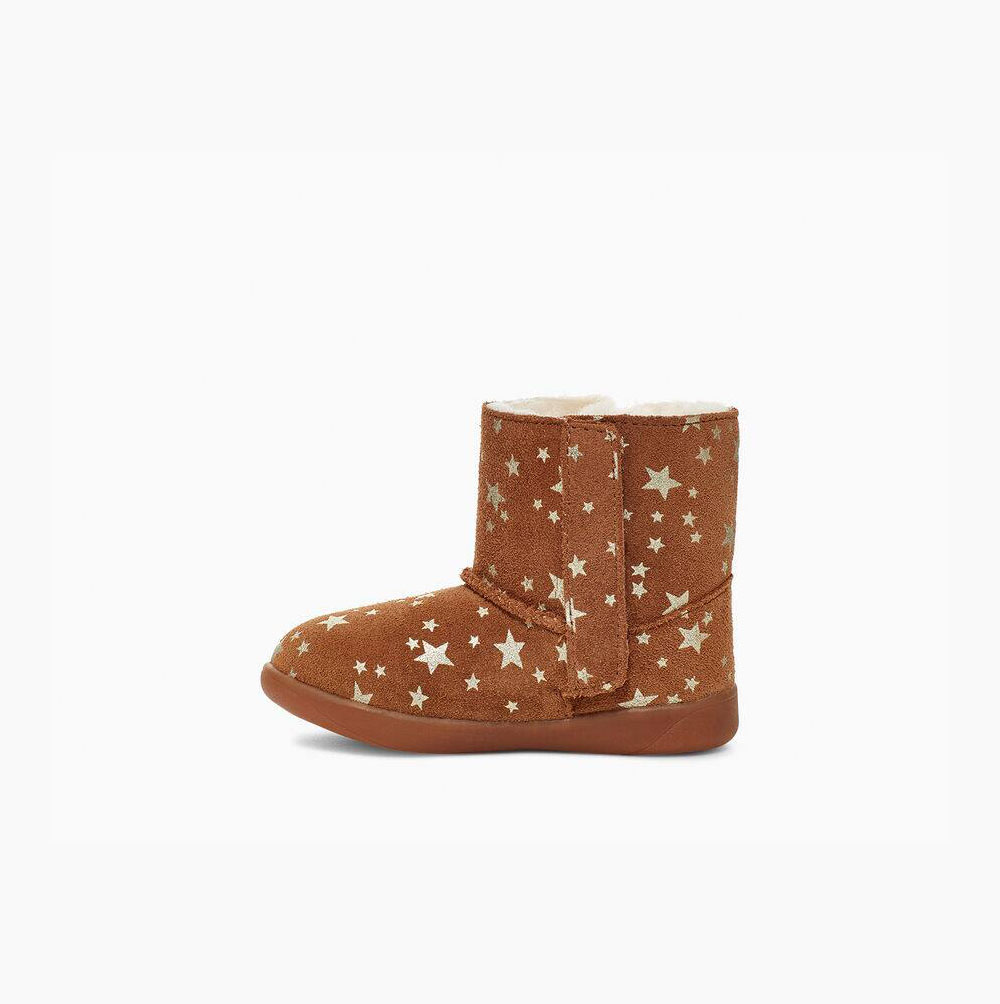 UGG Keelan Stars Winterstiefel Kinder Braun Schweiz | AWX8NFQ6