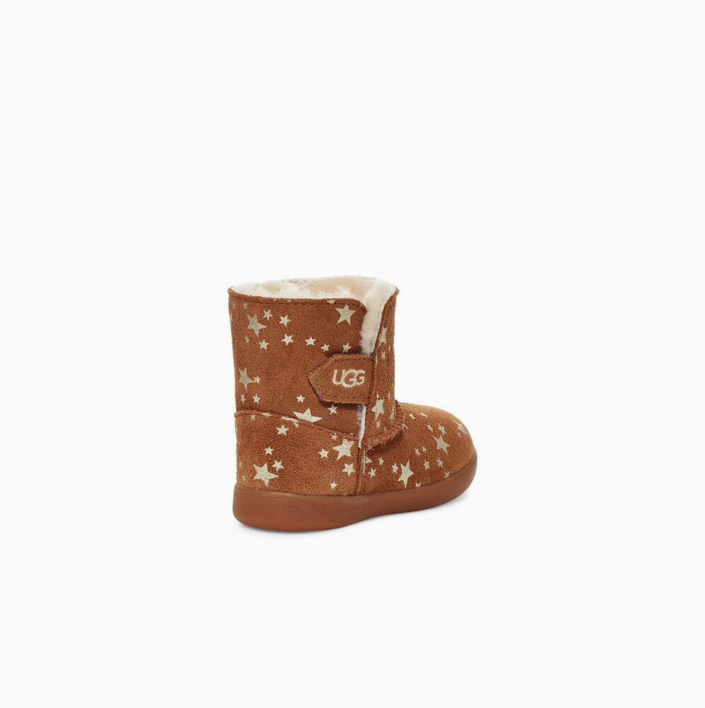 UGG Keelan Stars Winterstiefel Kinder Braun Schweiz | AWX8NFQ6