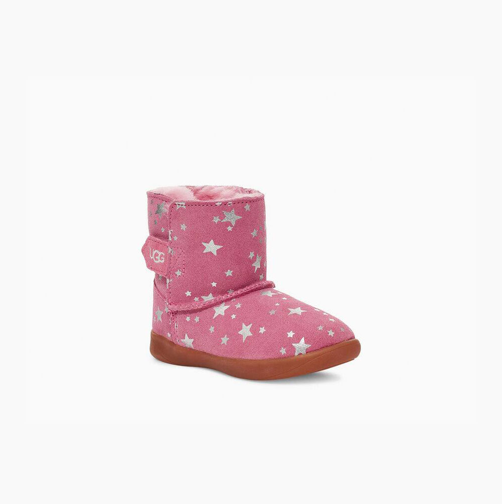 UGG Keelan Stars Winterstiefel Kinder Rosa Schweiz | UOX1BRB4