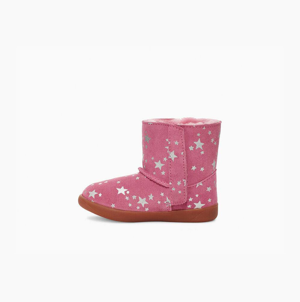 UGG Keelan Stars Winterstiefel Kinder Rosa Schweiz | UOX1BRB4