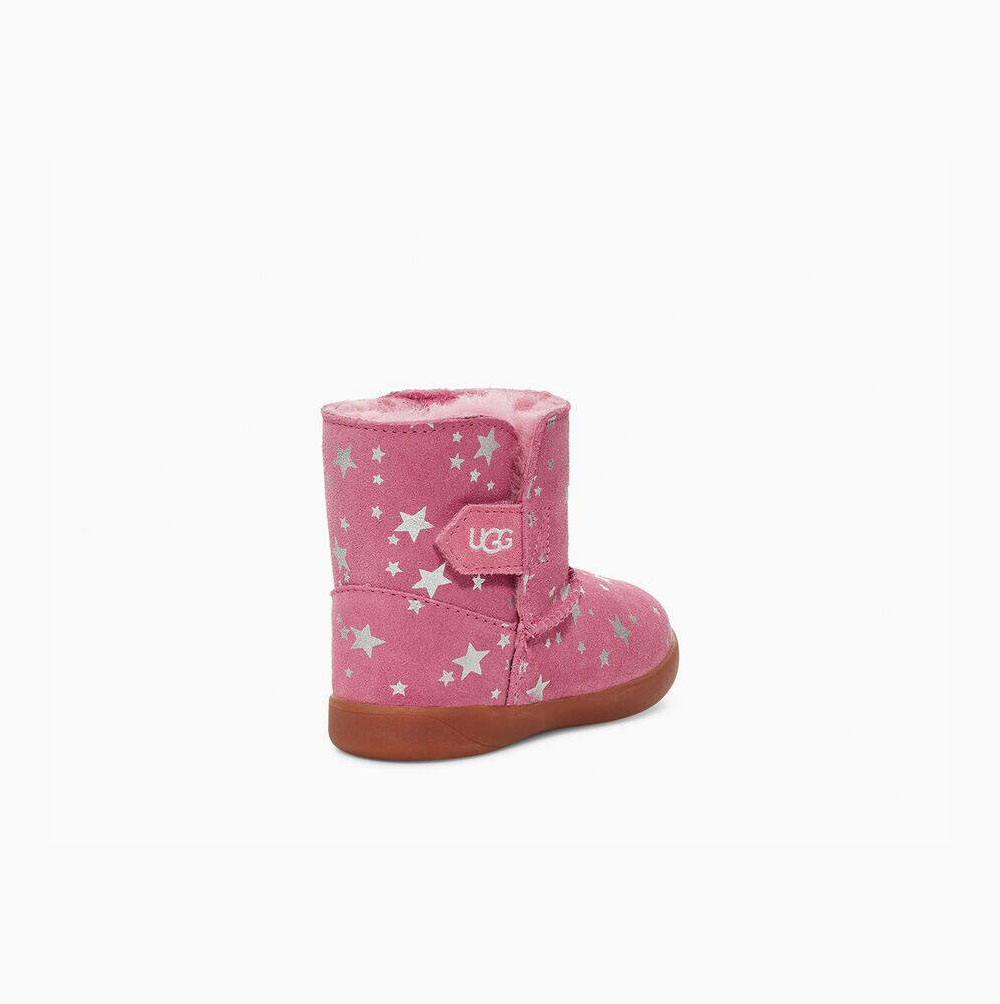 UGG Keelan Stars Winterstiefel Kinder Rosa Schweiz | UOX1BRB4