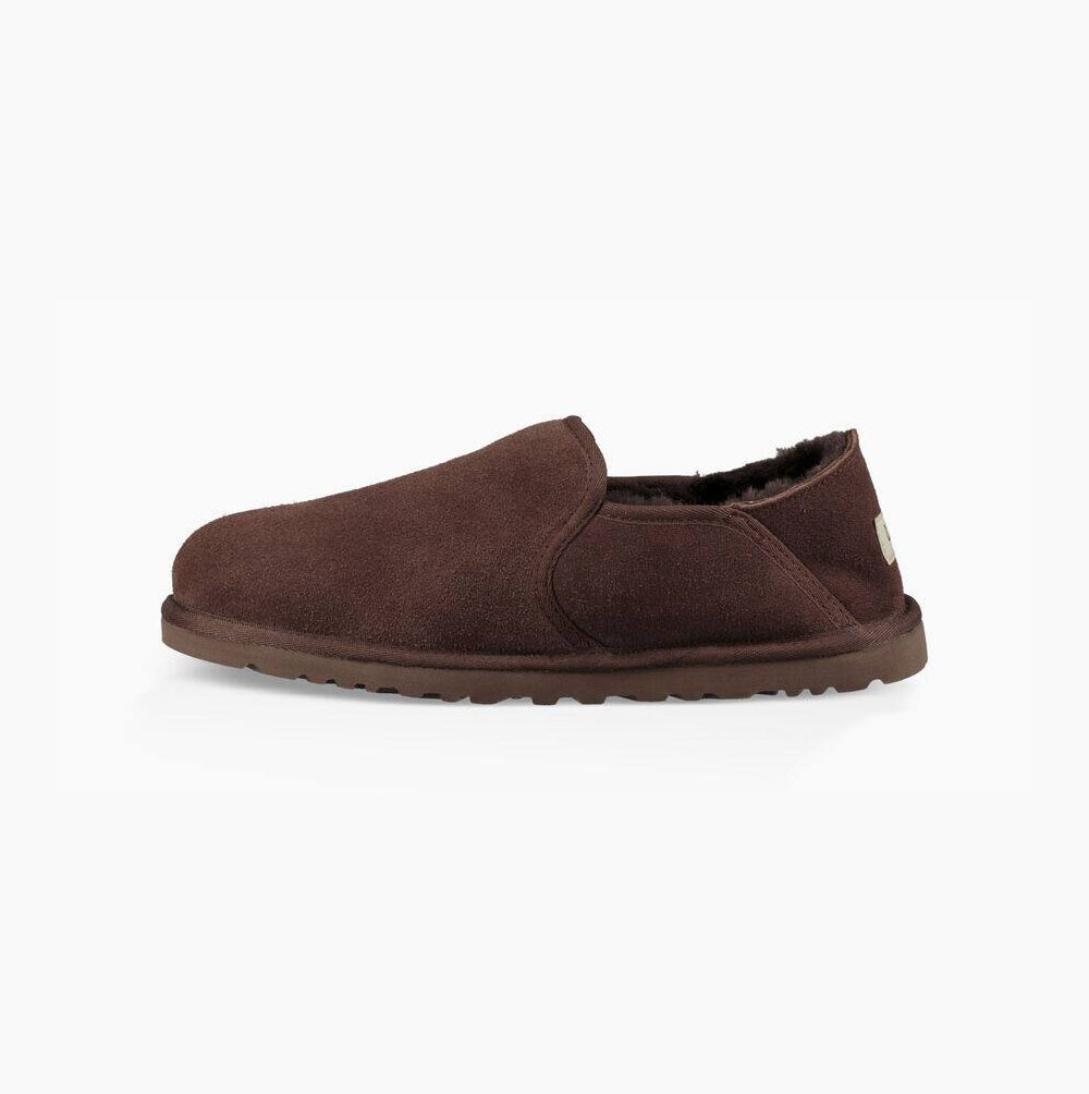 UGG Kenton Hausschuhe Herren Schokolade Schweiz | SMU40L1R