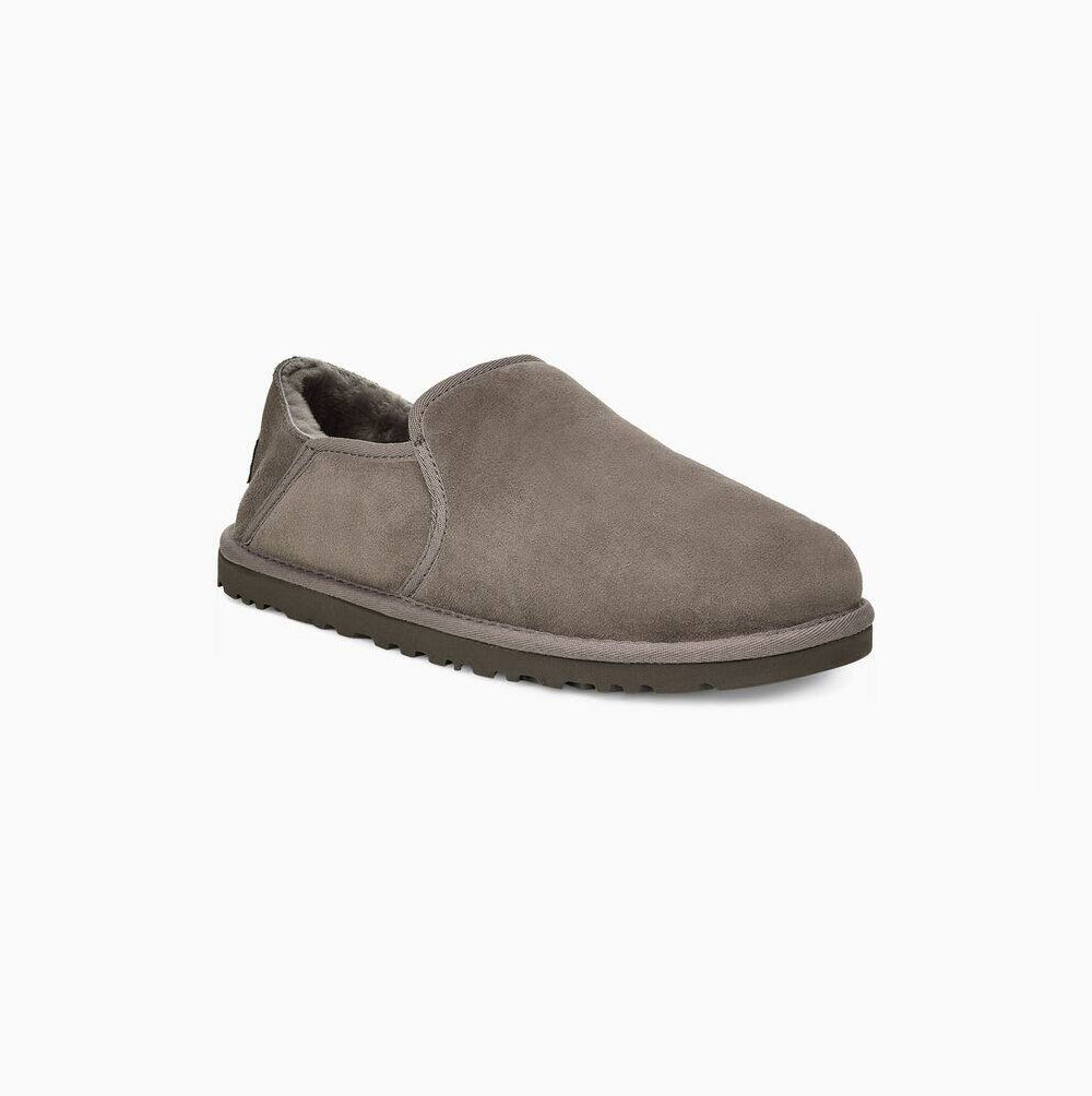 UGG Kenton Hausschuhe Herren Tiefesgrau Schweiz | GXKMQ53Z