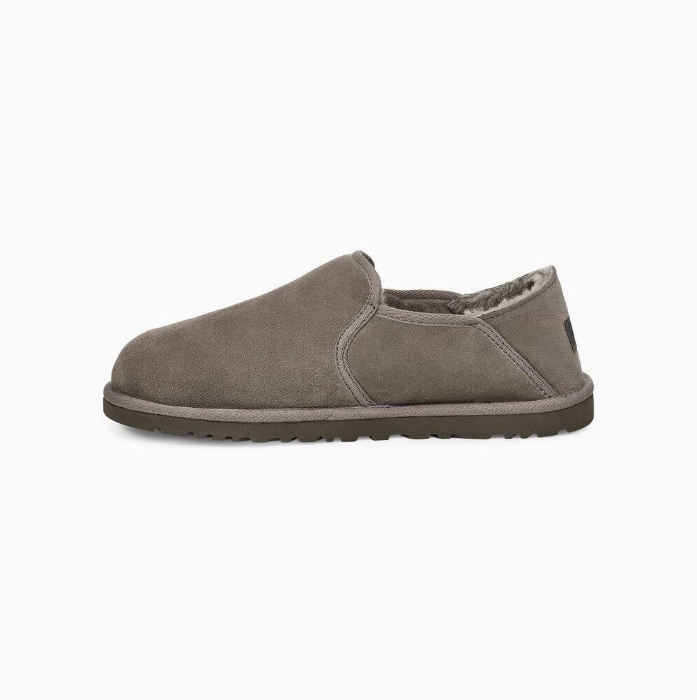 UGG Kenton Hausschuhe Herren Tiefesgrau Schweiz | GXKMQ53Z