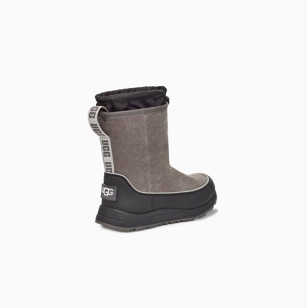 UGG Kirby Wasserfeste Stiefel Kinder Tiefesgrau Schweiz | Q7S137E7