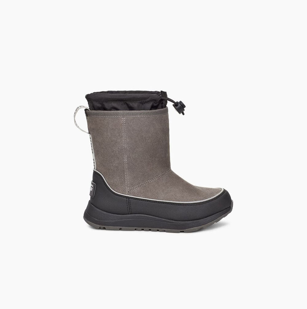 UGG Kirby Wasserfeste Stiefel Kinder Tiefesgrau Schweiz | Q7S137E7