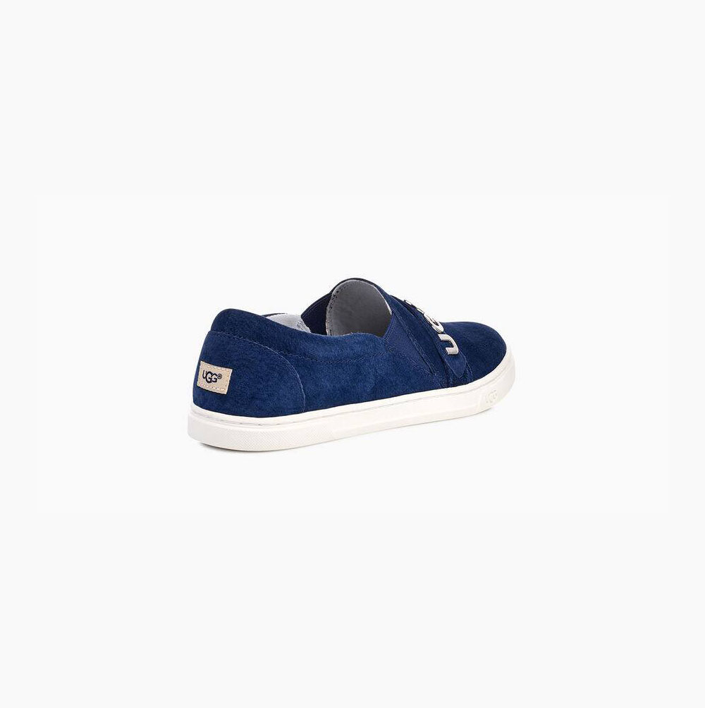 UGG Kitlyn Charm Slip-on-sneakers Damen Navy Schweiz | WXXBQRQD