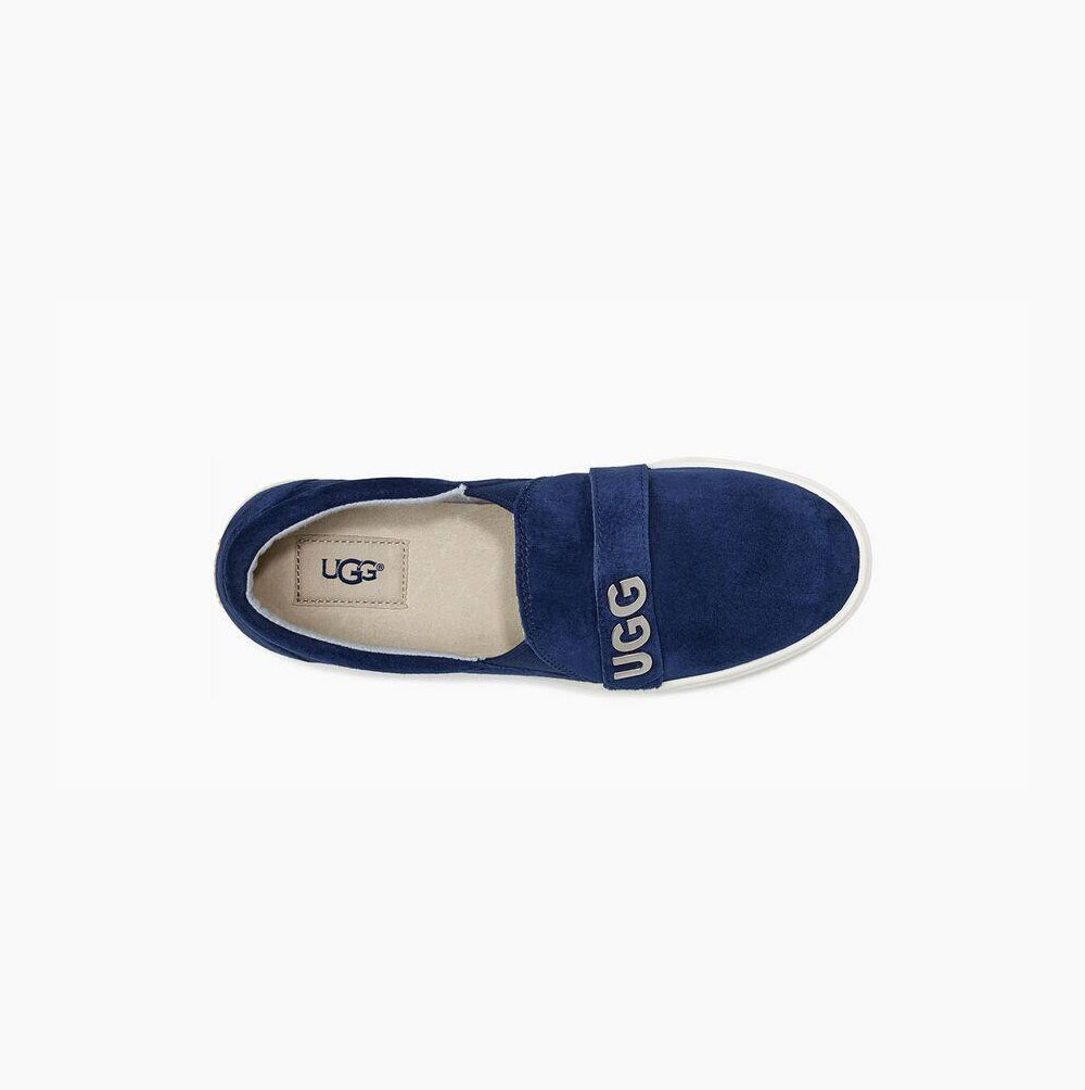 UGG Kitlyn Charm Slip-on-sneakers Damen Navy Schweiz | WXXBQRQD