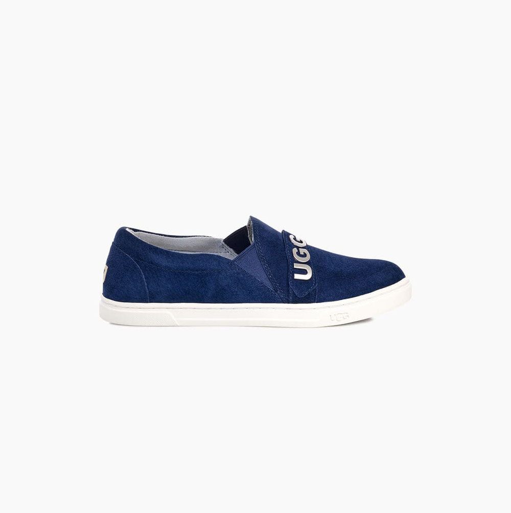 UGG Kitlyn Charm Slip-on-sneakers Damen Navy Schweiz | WXXBQRQD