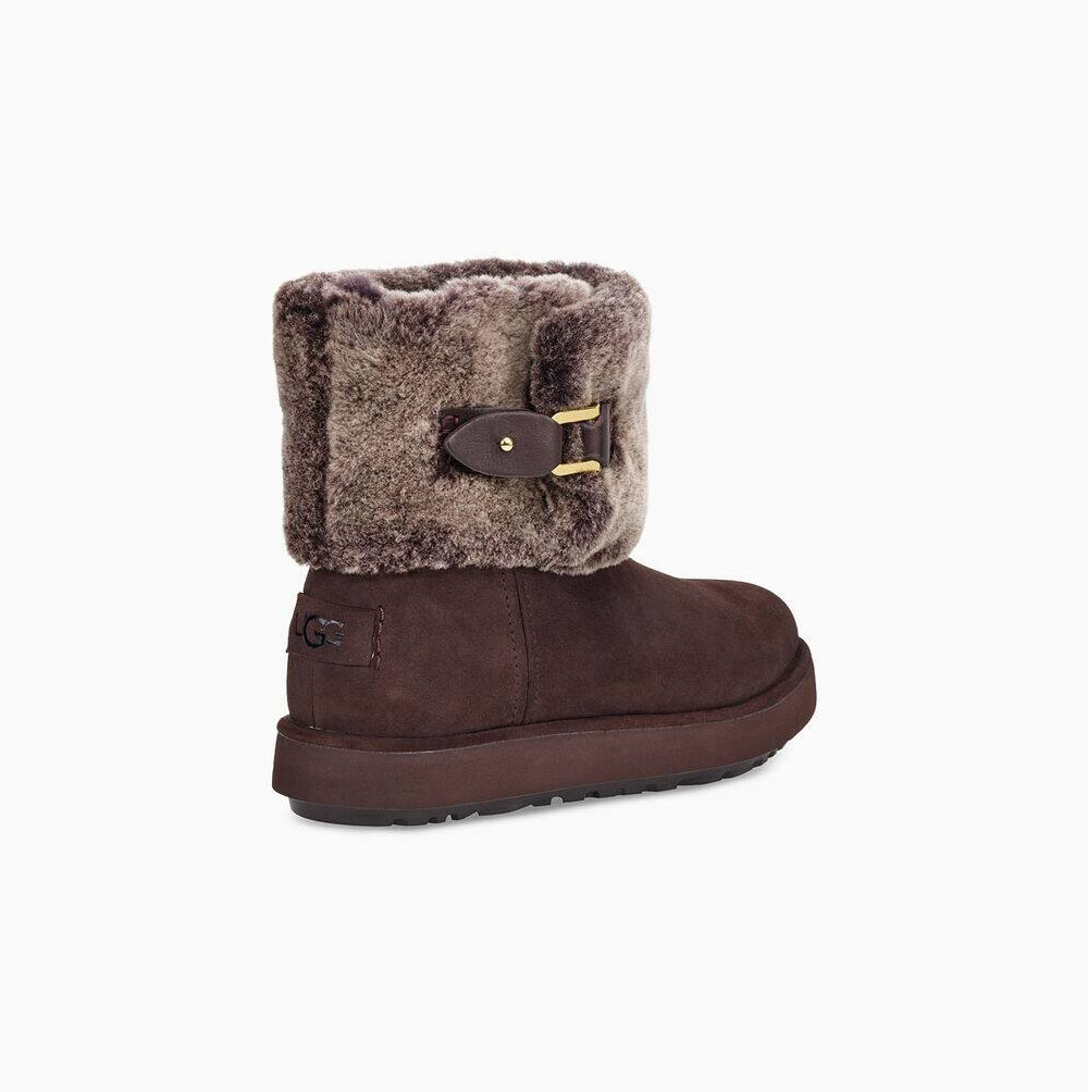 UGG Klassische Berge Mini Wildleder Mini Boots Damen Kupfer Schweiz | K9Y6W2WZ