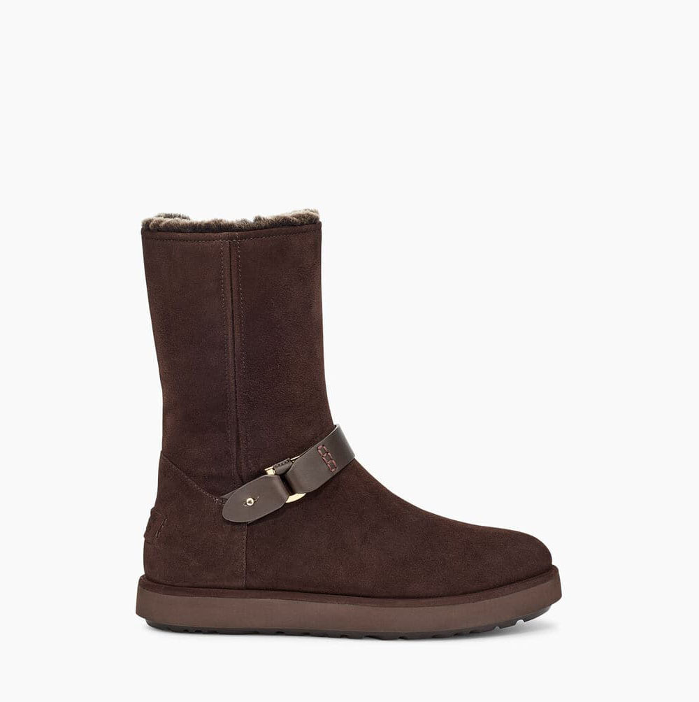 UGG Klassische Berge Wildleder Kurze Stiefel Damen Kupfer Schweiz | V5GC49AA