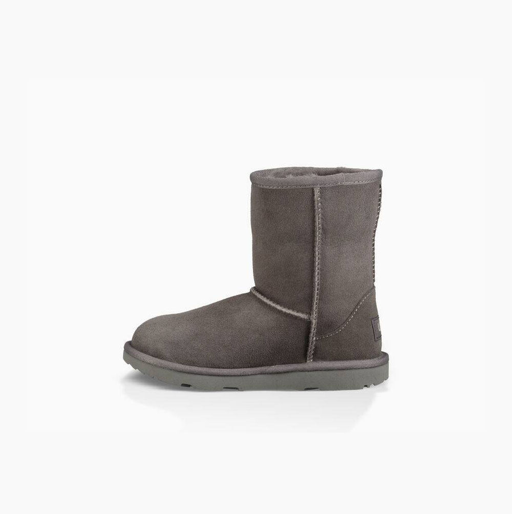 UGG Klassische II Classic Boots Kinder Grau Schweiz | KOQ40DYT