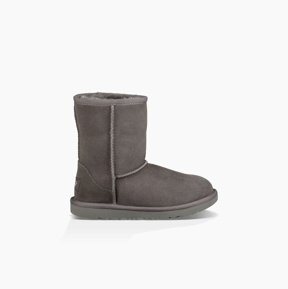 UGG Klassische II Classic Boots Kinder Grau Schweiz | KOQ40DYT