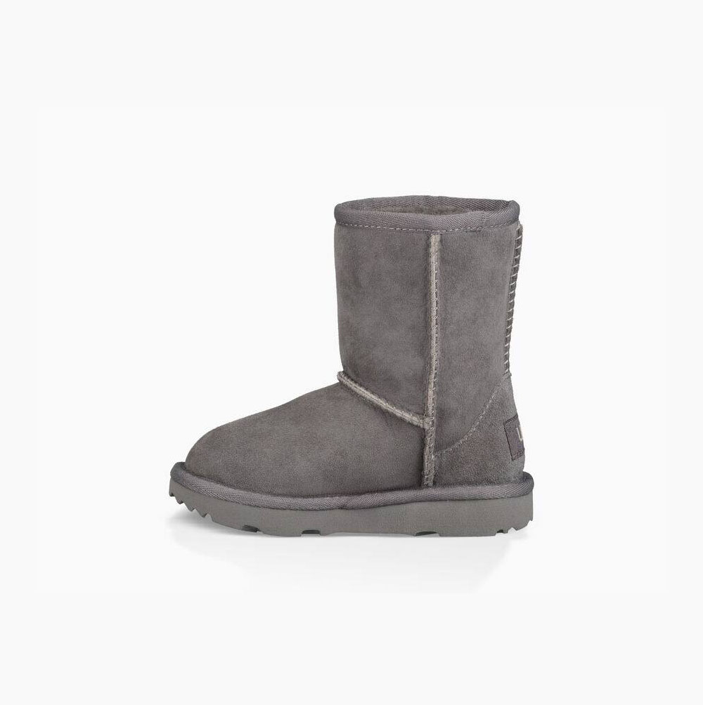 UGG Klassische II Classic Boots Kinder Grau Schweiz | V7599I67