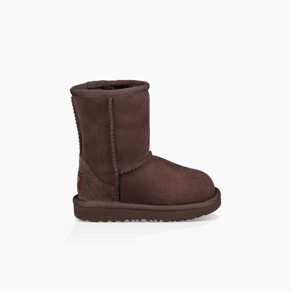 UGG Klassische II Classic Boots Kinder Schokolade Schweiz | 6BS2E2PN