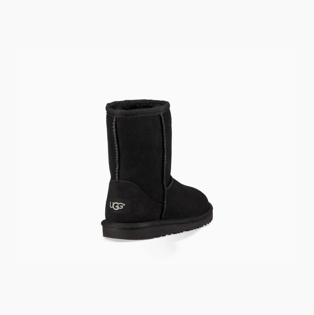 UGG Klassische II Classic Boots Kinder Schwarz Schweiz | YLRZS0B2