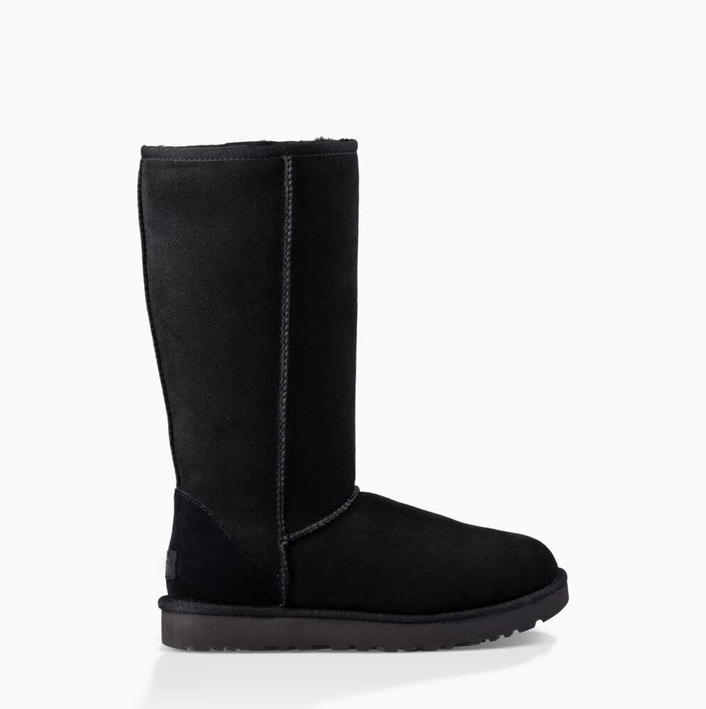 UGG Klassische II Hohe Stiefel Damen Schwarz Schweiz | 6OTMG6RI